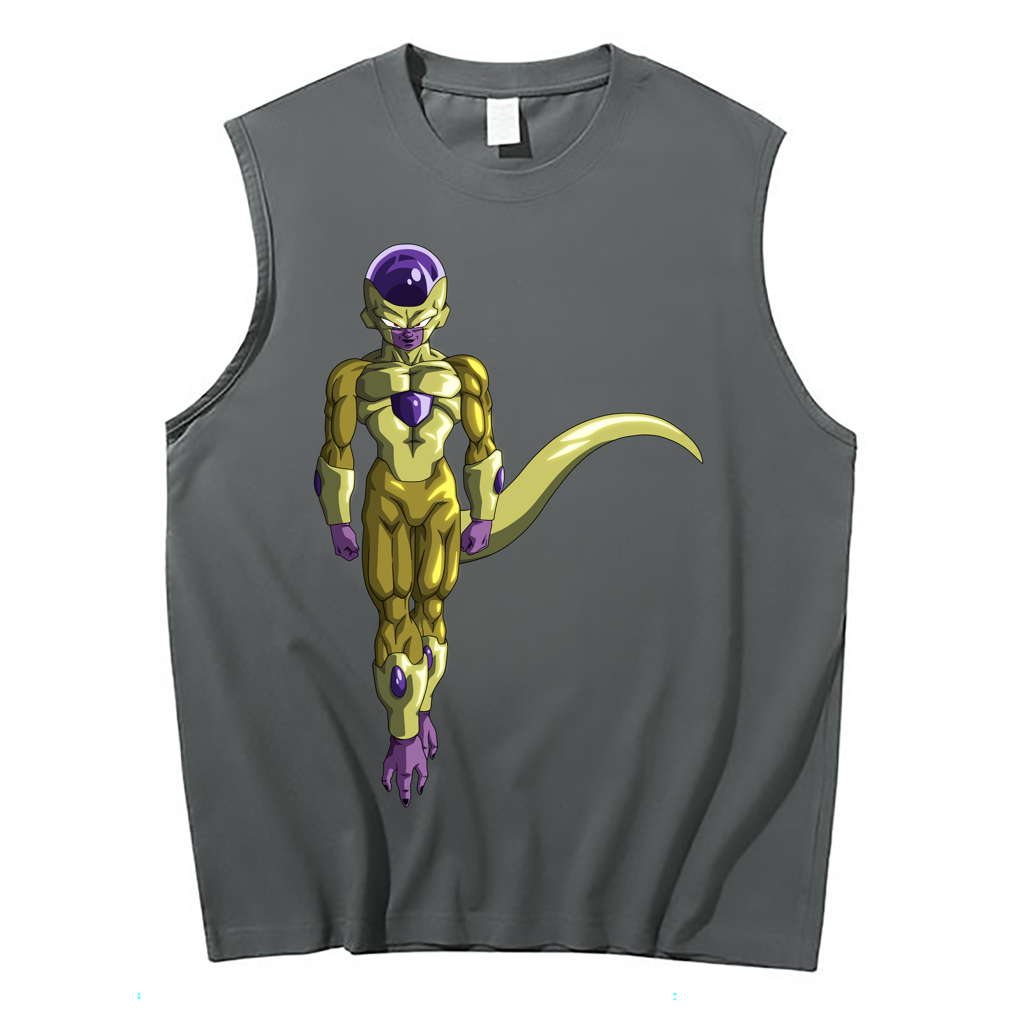 （画像用） ドラゴンボール フリーザ DRAGON BALL Frieza コットン100％タンクトップ（フロントプリント）